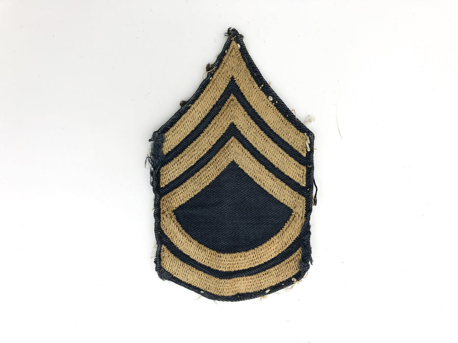 US Army Technical Sergeant Chevrons Patch WW2 Vintage Embroidered United States