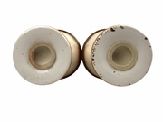 Large Pawn Chess Ceramic Salt & Pepper Shakers 10" Tall Vintage Signed HN 7