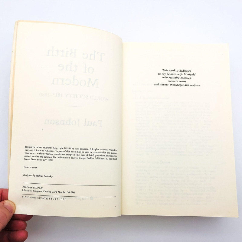 The Birth Of The Modern Paperback Paul Johnson 1991 Social History Foundation 7