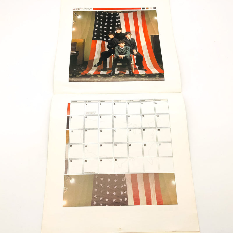 The Beatles Wall Calendar 2005 Signatures Network British Pop Rock Music Band