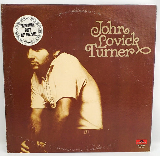 John Lovick Turner Rookie Of The Year Record 33 RPM LP Polydor 1973 Promo 1