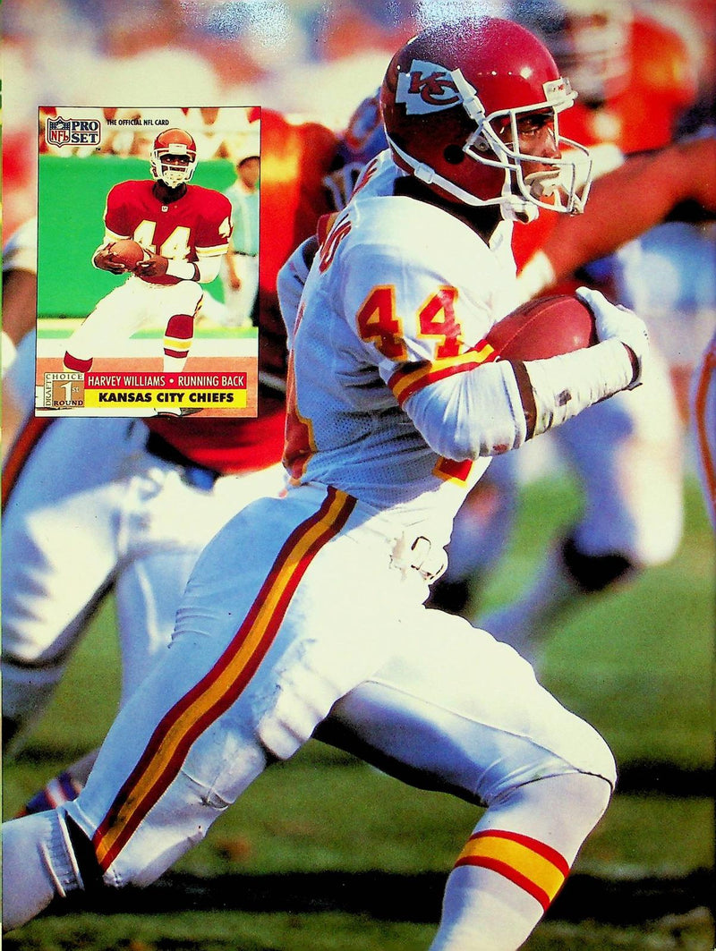 Beckett Football Magazine Feb 1992 # 23 Mark Rypien Harvey Williams Kansas 1 3