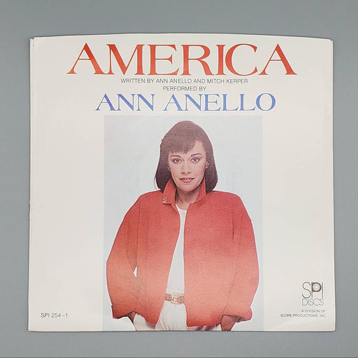 Ann Anello America Single Record SPI Discs 1986 SPI 254-1 Promo Insert 1