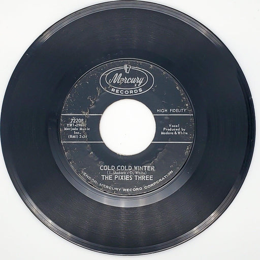 The Pixies Three 442 Glenwood Avenue Record 45 RPM Single 72208 Mercury 1963 2