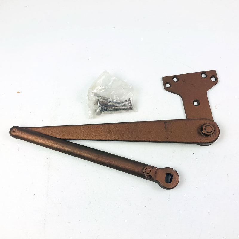 LCN Size C Potbelly Closer Arm PAR HO LH Statuary Bronze Parallel Hold Open Left