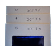 Vintage 35mm Photo Transparency Slides - Family at the Beach 1974 | Lot of 3 5