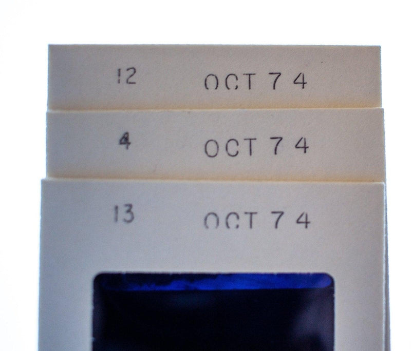 Vintage 35mm Photo Transparency Slides - Family at the Beach 1974 | Lot of 3 5