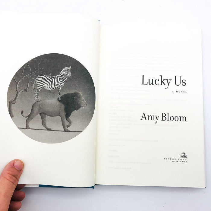 Lucky Us Hardcover Amy Bloom 2014 Friendship Roadtrip Hollywood 1st Edition 7