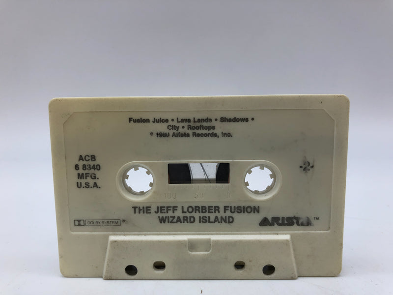 Wizard Island The Jeff Lorber Fusion Cassette Arista 1980 Sweet NO CASE 2