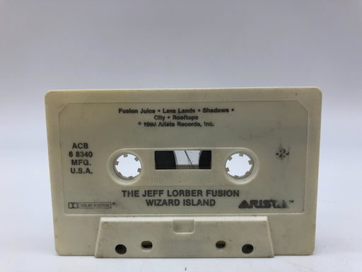 Wizard Island The Jeff Lorber Fusion Cassette Arista 1980 Sweet NO CASE 2