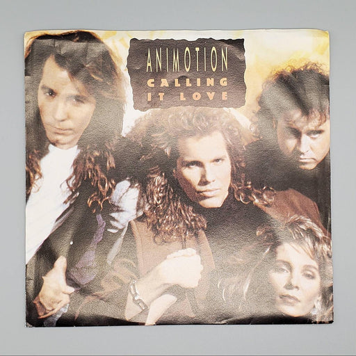 Animotion Calling It Love Single Record Polydor 1989 889 054-7 1