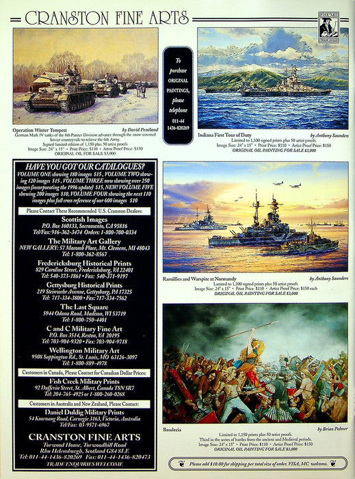 Military History Magazine February 1998 Vol 14 No 6 Sabers vs. Scimitars Meeanee 3