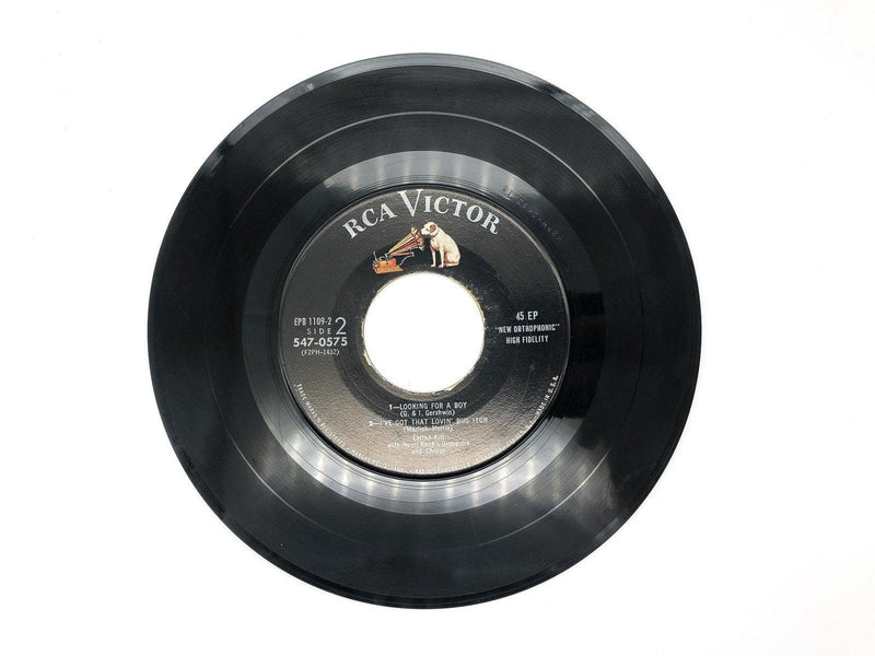 Eartha Kitt Down to Eartha I've Got That Lovin' Bug Itch 2x 7" EPB 1109-2 RCA 3