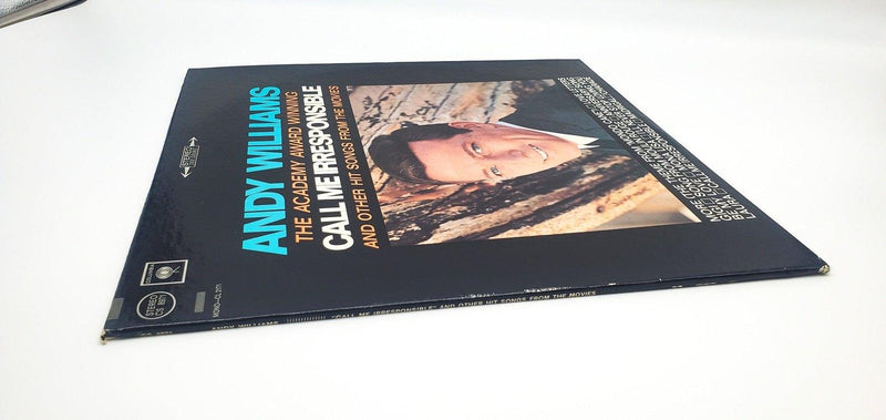 Andy Williams Call Me Irresponsible 33 RPM LP Record Columbia 1964 CS 8971 3