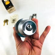 Arrow 351 Panic Proof Door Knob Lockset Keyed DCF 26D Satin Chrome Cylinder 6