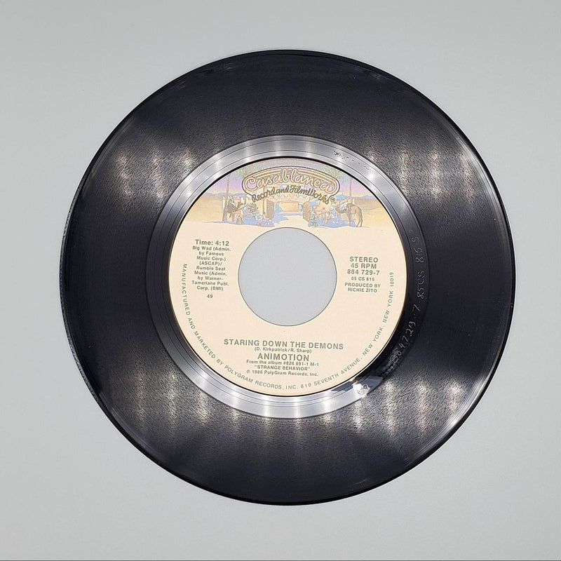 Animotion I Want You Single Record Casablanca 1986 884 729-7 3