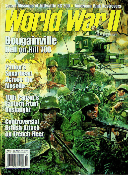 World War 2 Magazine Sep 1997 Bougainville Hell on Hill 700 10th Panzer Tank 1