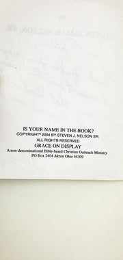 Is Your Name in the Book Confessions of a Cultural Christian S. Nelson Signed 4