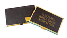 Metal Business Card Holders: Matte Black & Gold Toned - Lot of 2 | USED 1