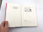Mums The Word Dorothy Cannell 1990 Bantam Books Hardcover First Edition Print 7