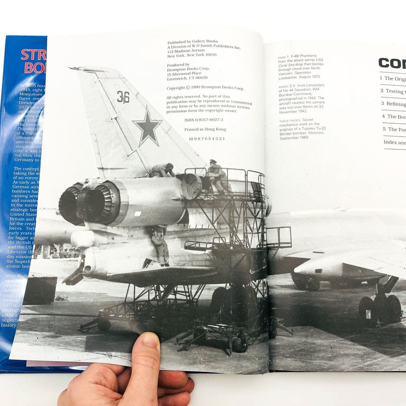 Strategic Bombing Hardcover John Pimlott 1990 1st Edition WW2 Flying Fortress 5