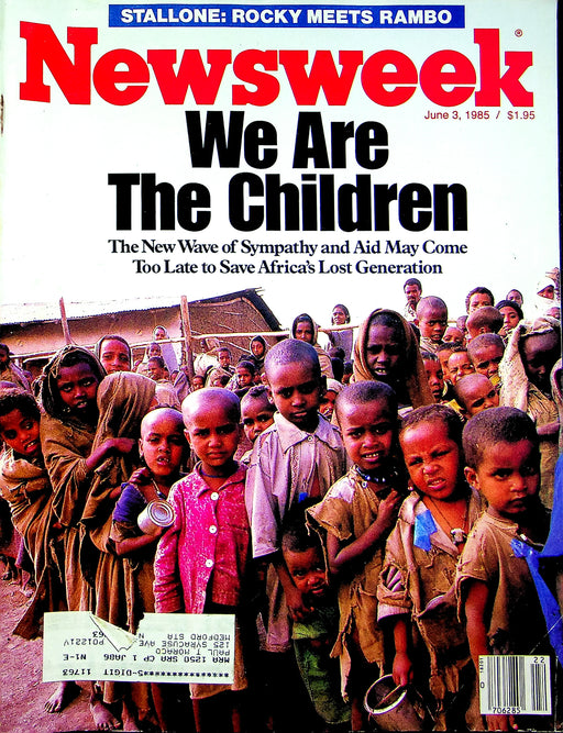 Newsweek Magazine June 3 1985 Reagan Tax Reform Africa We Are The Children Song 1