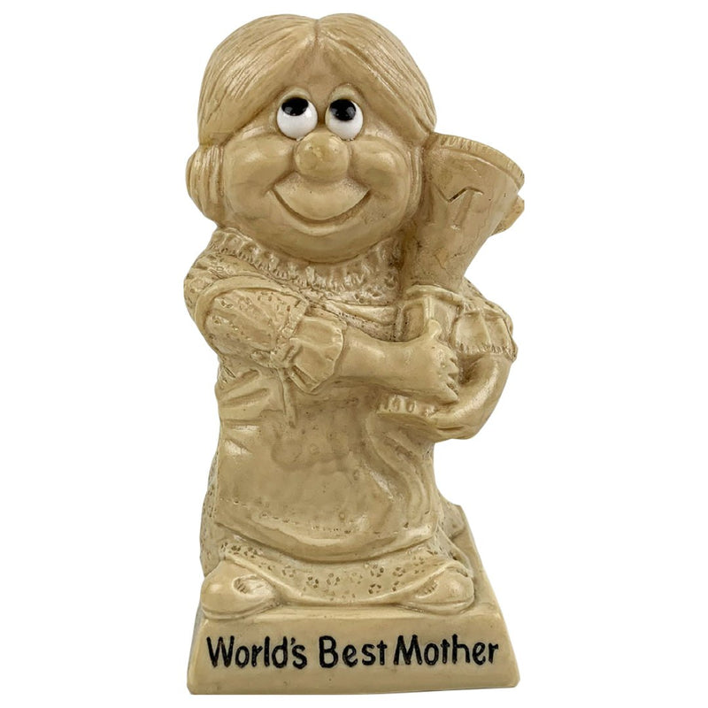 R W Berries World's Best Mother Mom Trophy 1970 6.5" 1