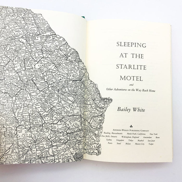 Sleeping At The Starlite Motel HC Bailey White 1995 Comedy Road Trip 1st Edition 7