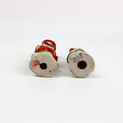 Occupied Japan Figurine Colonial Lady Dutch Girl Holding Baby Doll 3.5 Inches 5