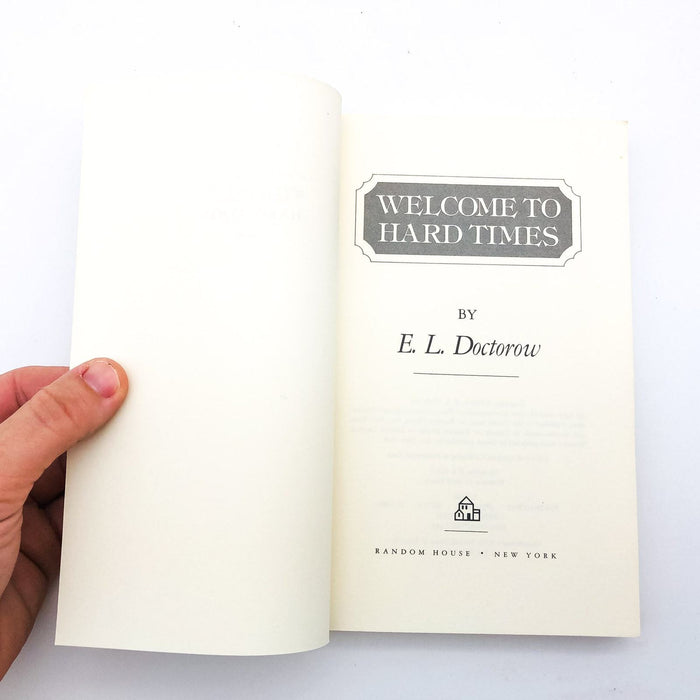 Welcome To Hard Times Paperback E. L. Doctorow 1960 Dakota Territory Western 6