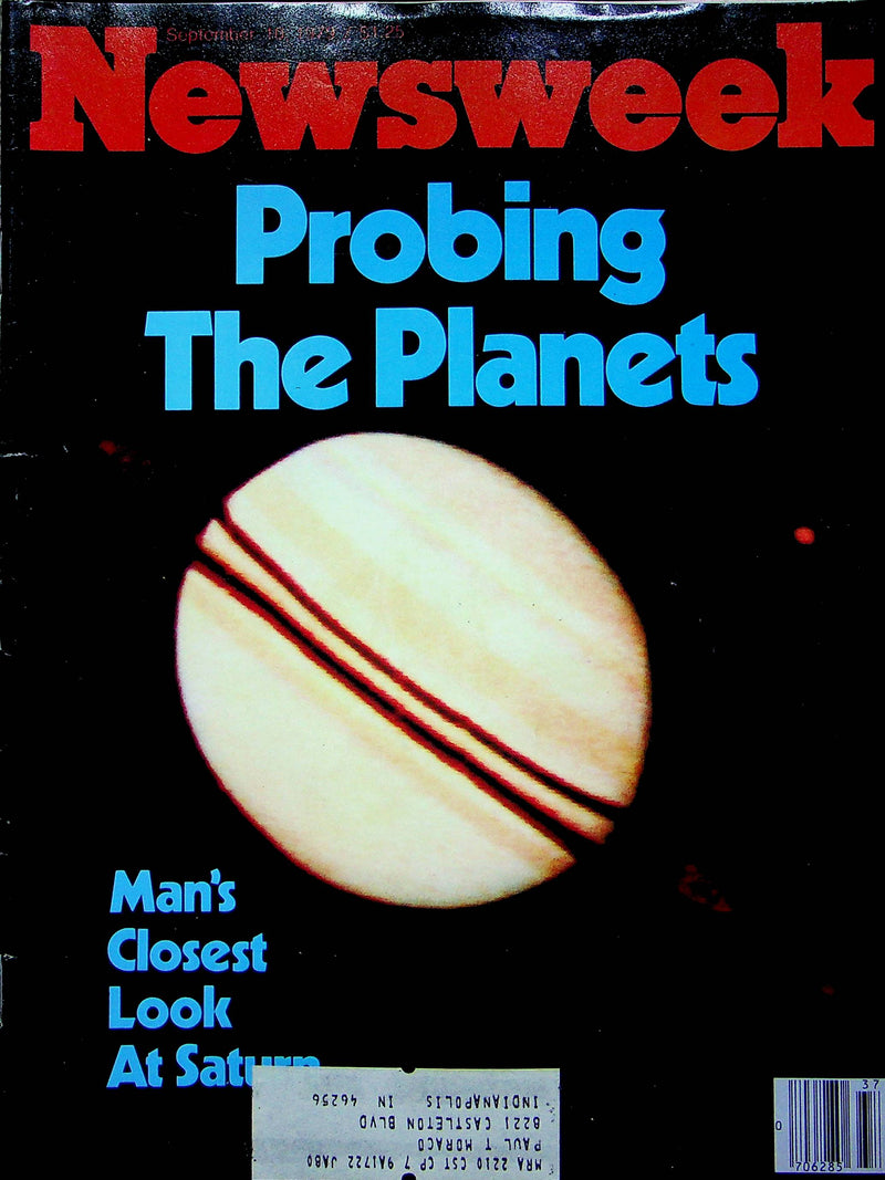 Newsweek Magazine Sept 10 1979 Assassination of Earl Mountbatten Brittains Hero 1