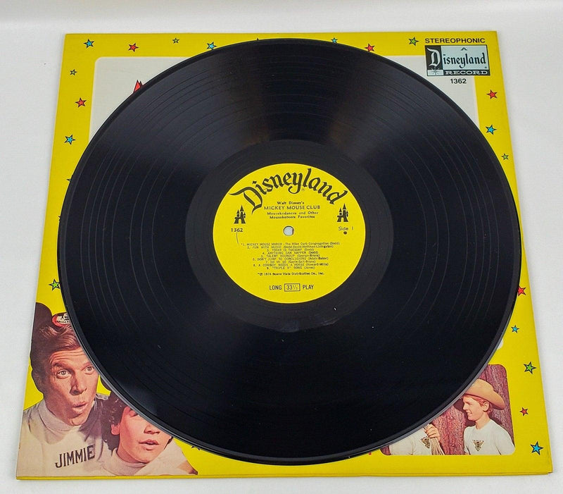 Mickey Mouse Club Mousekedances & Other Mouseketeer Favorites Record 33 LP 1974 4