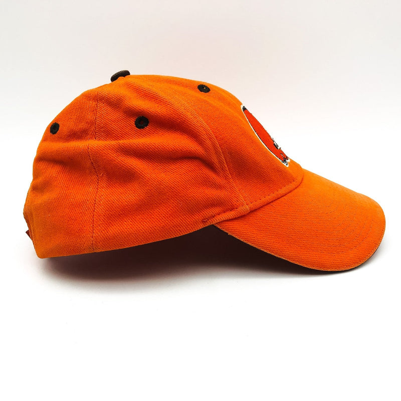 Vintage Cleveland Browns Football Hat Baseball Cap NFL Hook Loop Orange Helmet 5