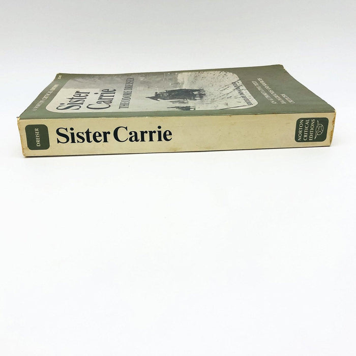 Sister Carrie Paperback Theodore Dreiser 1970 Norton Critical Edition 3