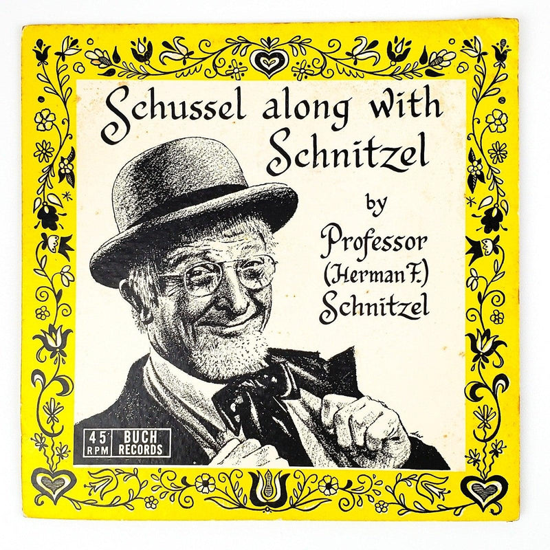 Professor Schnitzel Schussel With Schnitzel Pennsylvania Dutch Comedy 1962 1