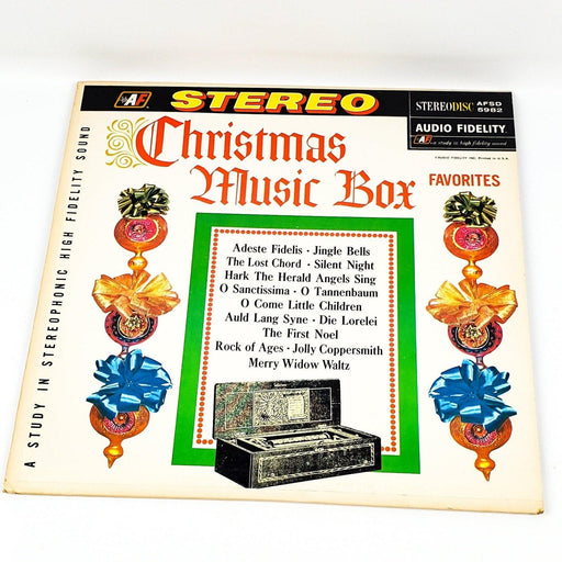 Paul Eakins Christmas Music Box Favorites Record 33 RPM LP Audio Fidelity 1962 1