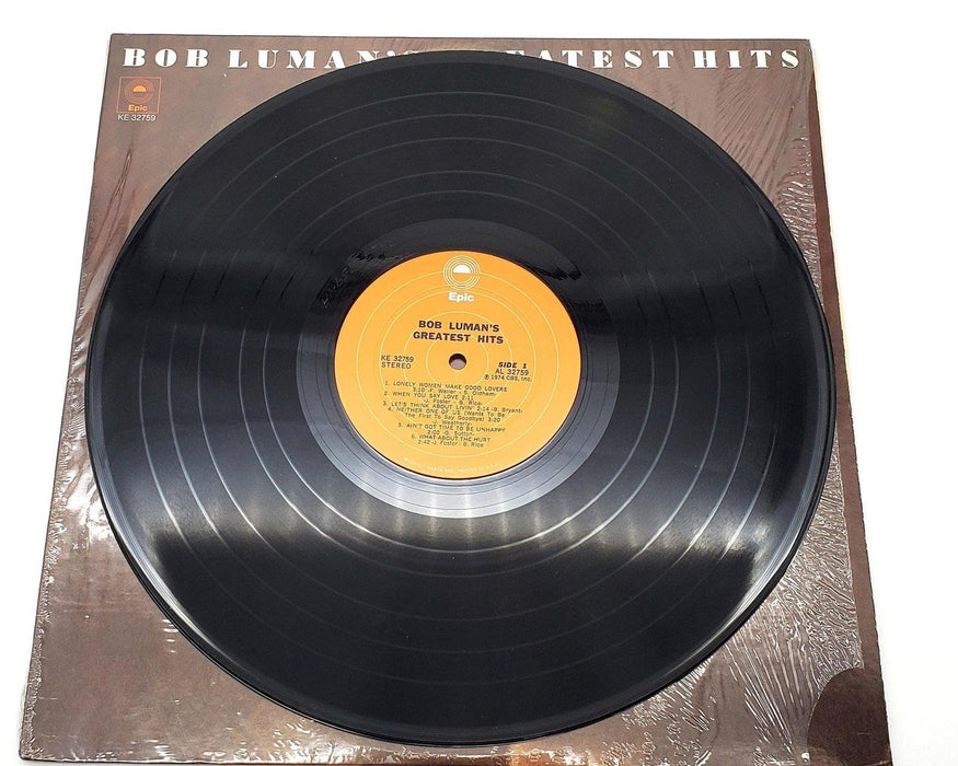Bob Luman Bob Luman's Greatest Hits 33 RPM LP Record Epic 1974 KE 32759 5