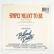 Gary Morris Simply Meant To be Record 45 RPM Single Warner Bros 1987 Promo 2