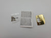 Kwikset Door Knob Bright Brass US3 Passage Latch Tylo 200T BS NOS 7