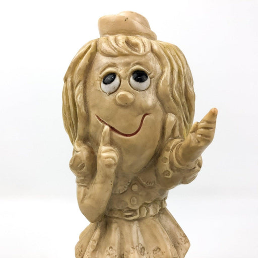 R & W Berries Figurine Little Girl in Dress Guess Who I Like Statue 1