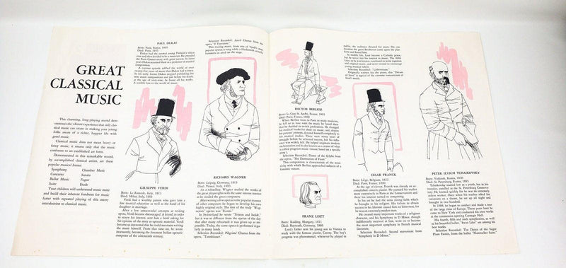 Great Classical Music Volume 3 Record 33 RPM LP Golden Record Library 1959 7