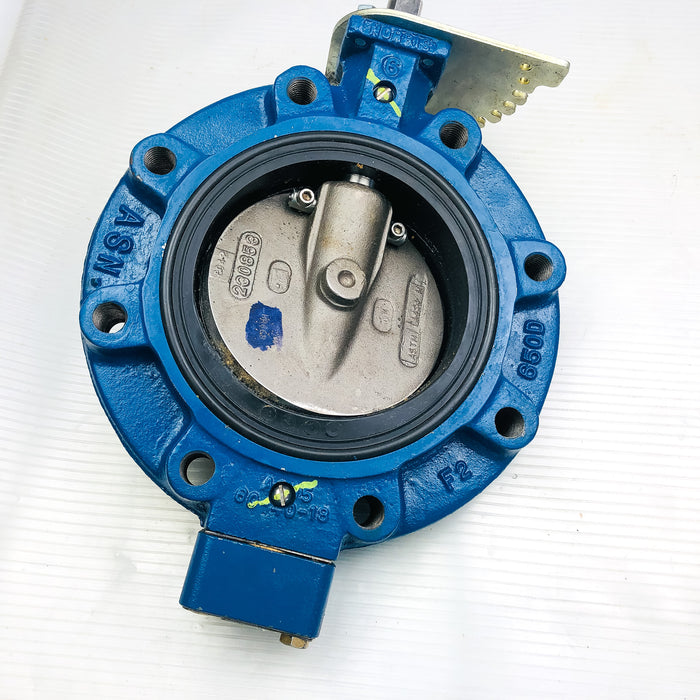 6" Butterfly Valve Norriseal Series 285 BFV285WP6R285B127BB1F Lever Style Handle