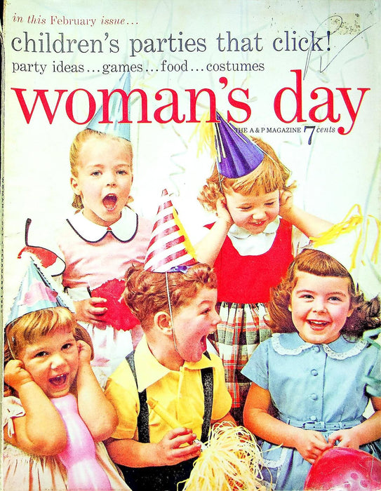 Woman's Day Magazine February 1955 British Home Terms Proud Income Tax Payers