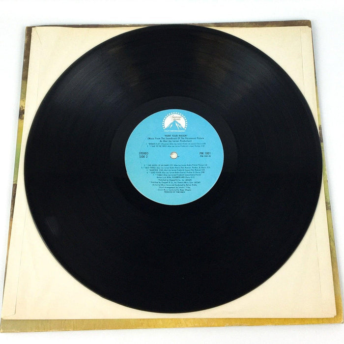 Various Paint Your Wagon Record 33 RPM LP Paramount Records 1969 Gatefold 6
