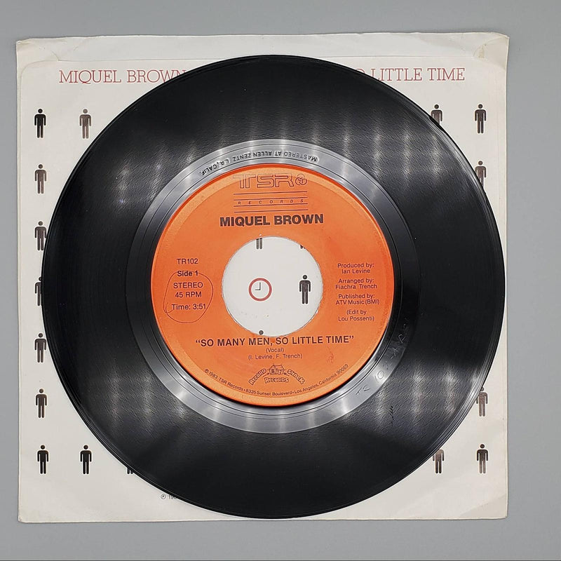 Miquel Brown So Many Men, So Little Time Single Record TSR Records 1983 TR102 4