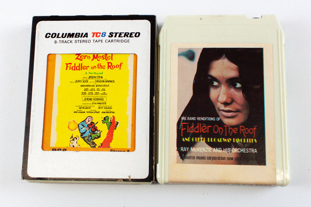 Fiddler On The Roof: Big Band Renditions & Zero Mostel 8 Track Tapes