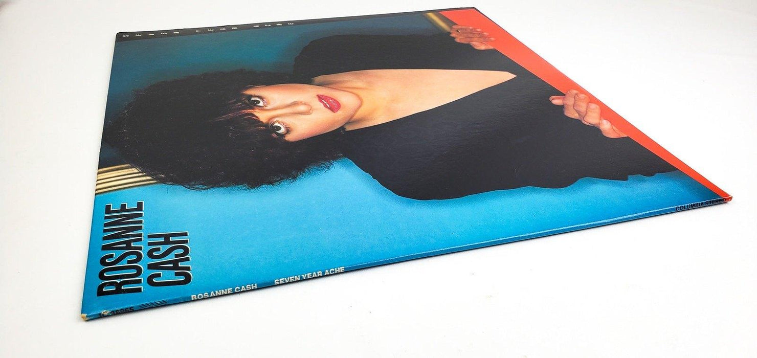 Rosanne Cash Seven Year Ache 33 RPM LP Record Columbia 1981 w/ Picture Sleeve 3
