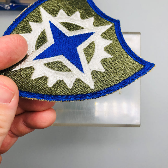 WW2 US Army Patch 16th Corps European Theater Embroidered No Glow Cut Edge 4