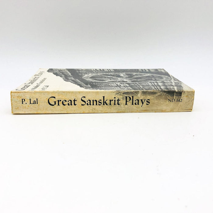 Great Sanskrit Plays SC P. Lal 1964 Fables Stories Translated The Toy Cart 3