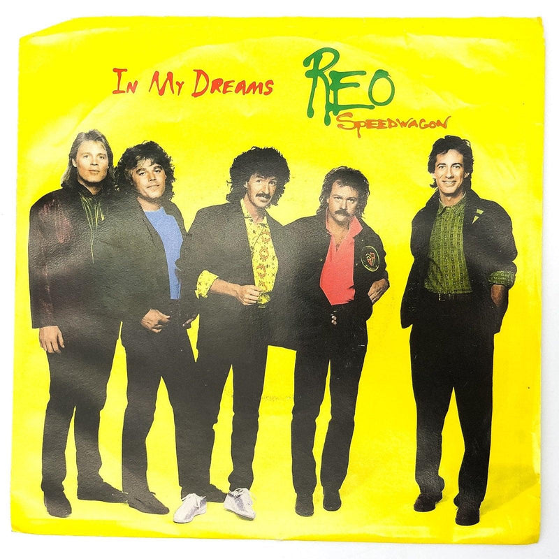 REO Speedwagon In My Dreams Record 45 RPM Single 34-07255 Epic 1987 1